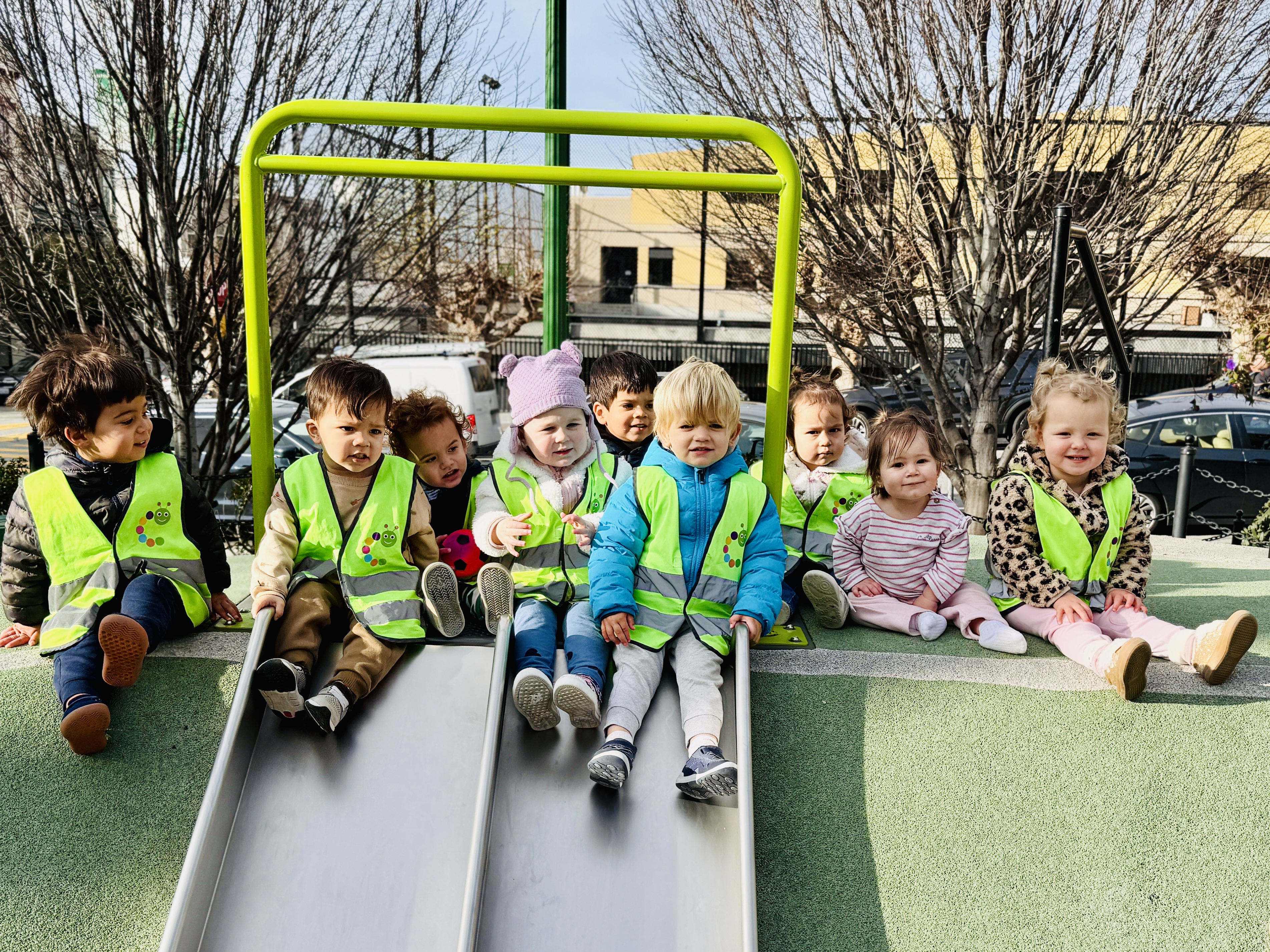 Child deeply engaged in hands-on learning at Hungry Caterpillars